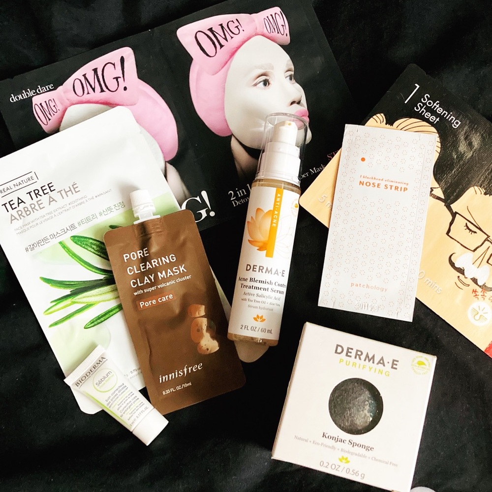 Acne Blemish Detox Skincare Mask Bundle NEW